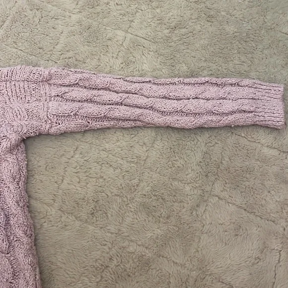 Abercrombie kids purple knitted sweater - Picture 5 of 6